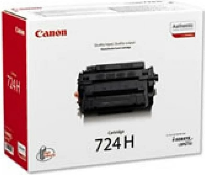 Toner Canon 724H 3482B002 kapacitet i lartë ~12,500 faqe, origjinal, e zezë