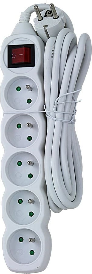 Shirit rryme Esperanza ELK215W, 5 porta, 3 m, Bardhë