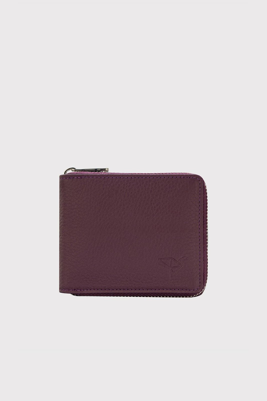 Portofol unisex Carole, ngjyrë damson, Zoozie Bags