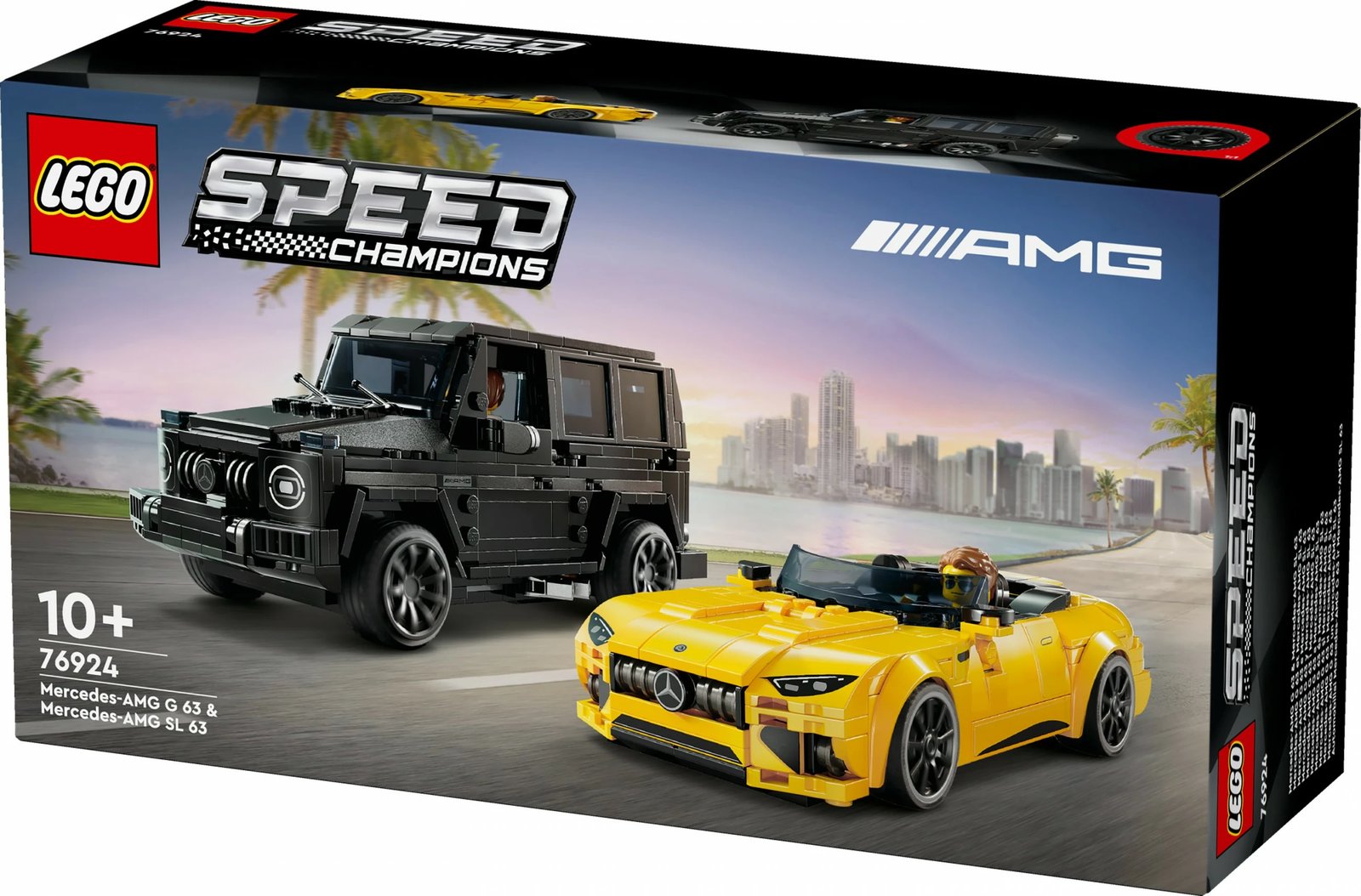 Set ndërtimi LEGO Mercedes-AMG G 63 & SL 63, 808 pjesë, shumëngjyrësh Set ndërtimi LEGO Mercedes-AMG G 63 & SL 63, 808 pjesë, shumëngjyrësh