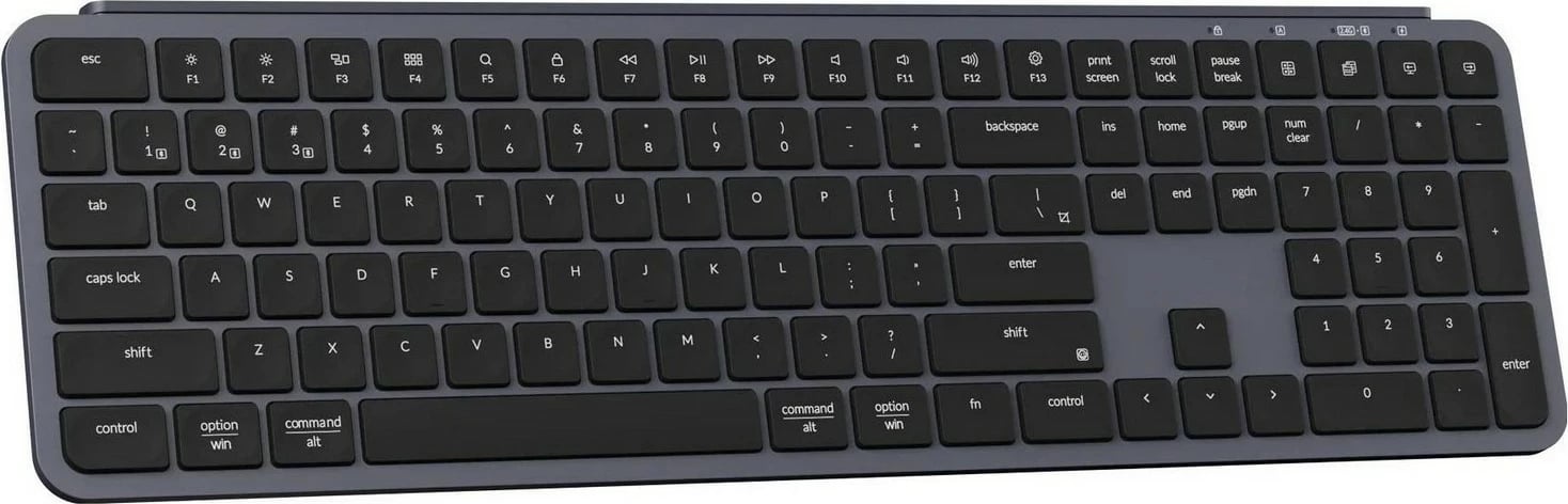 Tastierë Keychron B6 Pro, Membranë, Full Size, Ngjyrë Hapsirë Gri