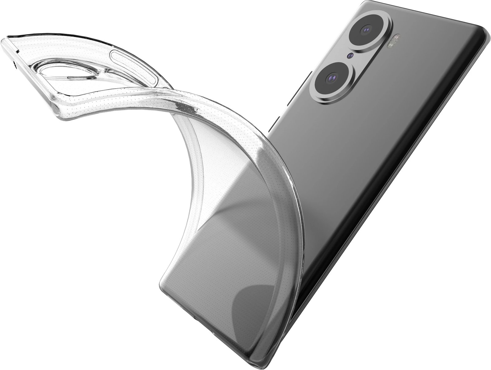 Mbështjellës Hurtel Ultra Clear 0.5mm për Honor 60 Pro, Transparent