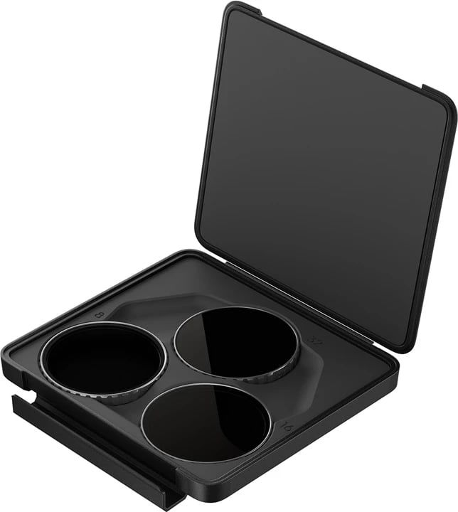 Set filtra ND për kamera sportive DJI Osmo Action 3/4, ND8/ND16/ND32, me kuti