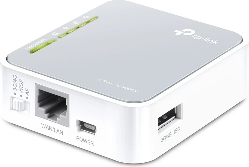 Ruter TP-Link, 2.4 GHz, 3G, i bardhë