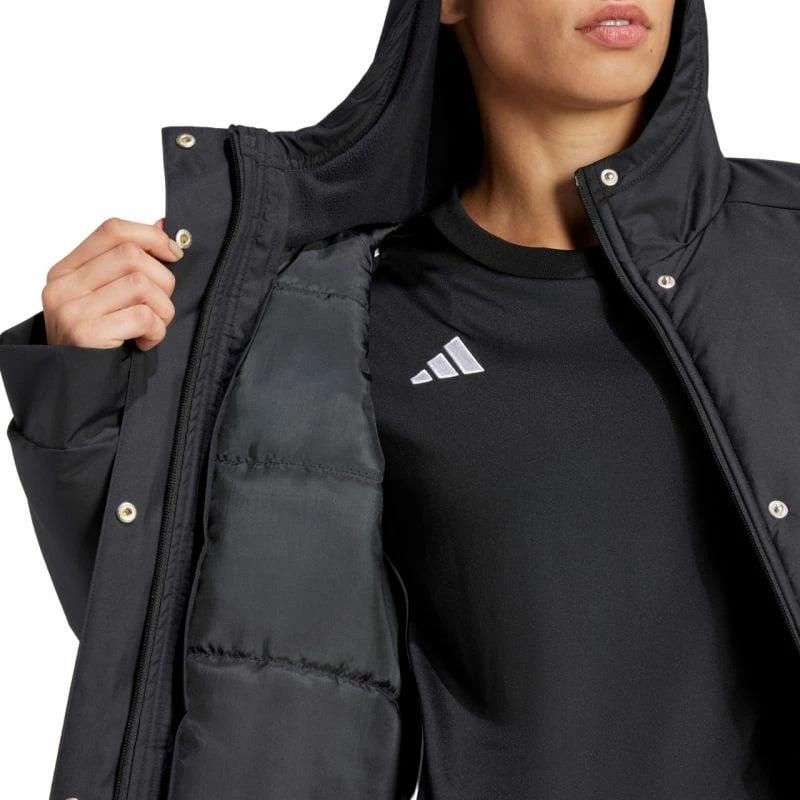 Jakne për femra adidas, e zezë