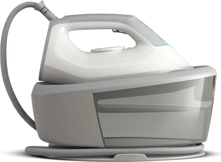 Hekur me gjenerator avulli, Philips PSG2000/80 2000 Series, rezervuar bazë kompakt, bardhë/gri