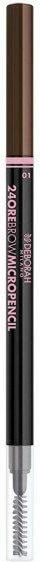 Laps për vetulla Deborah Milano Dh 24ore Brow Micropencil 03 unisex kafe
