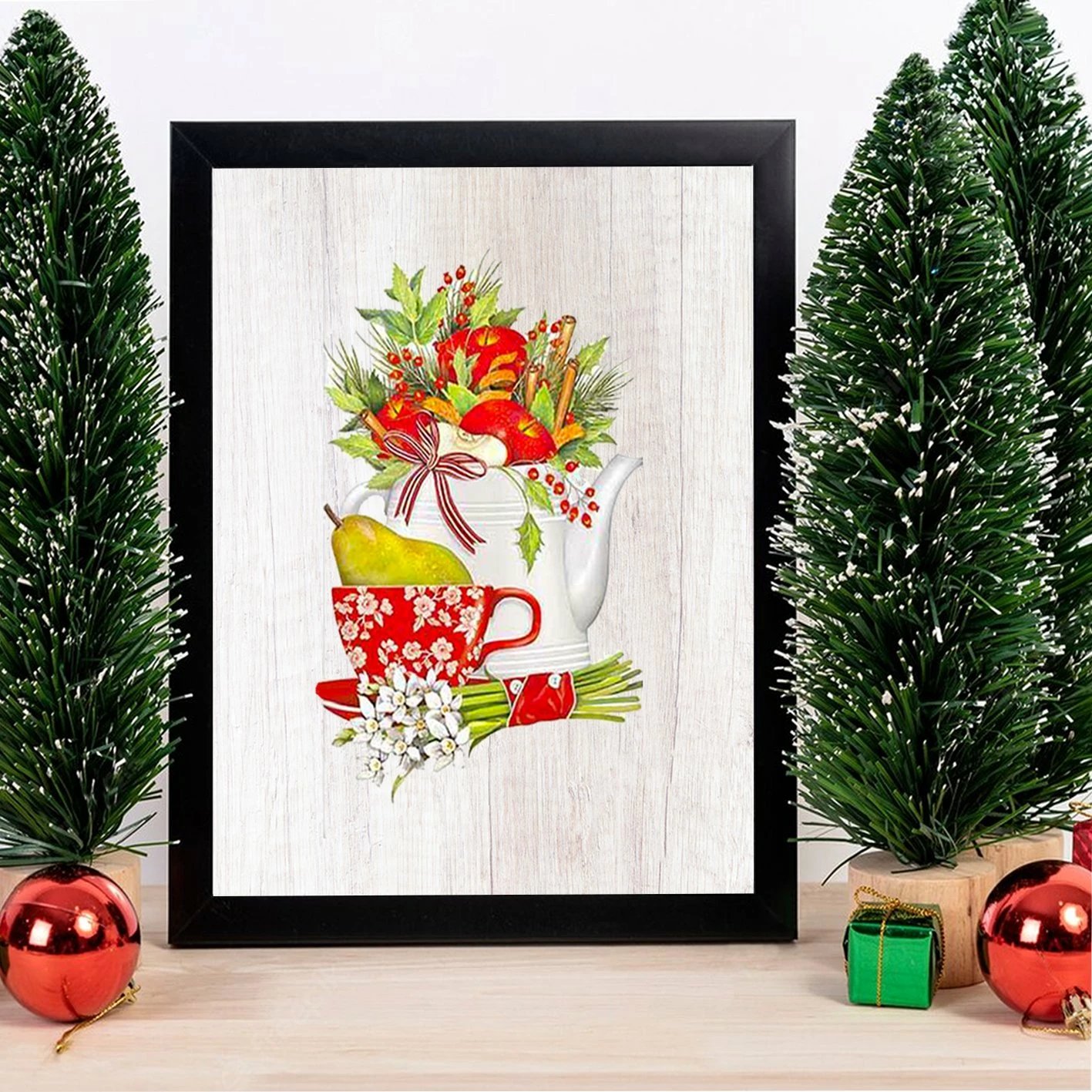 Pikturë dekorative me kornizë, MDF, shumëngjyrëshe, Wallity, SC7436501293222, 24x29cm