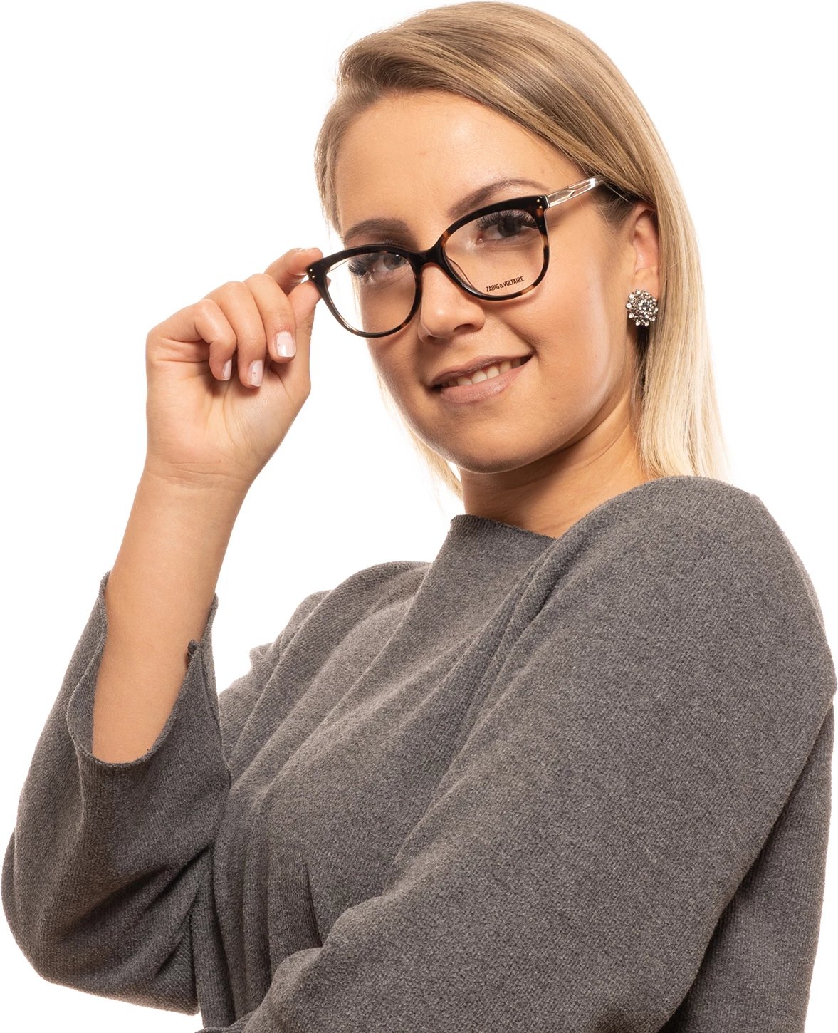 Korniza optike për femra Zadig & Voltaire, të kafta