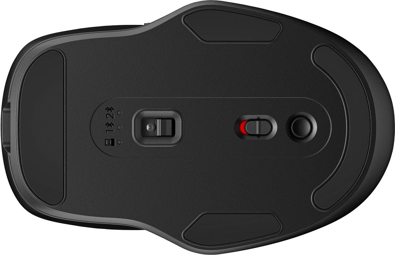 Kombo tastierë dhe maus HP 720 Multi, wireless, me bateri të integruar, e zezë-gri