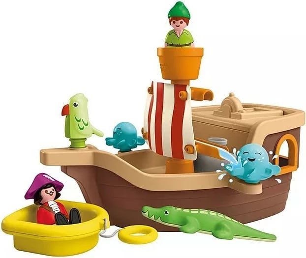 Set lodrash uji Playmobil Junior Aqua, Disney Peter Pan, 12 pjesë