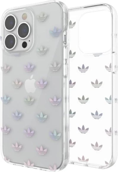 Mbështjellës Adidas OR SnapCase ENTRY për iPhone 13 Pro / 13 6.1", shumëngjyrësh, transparent