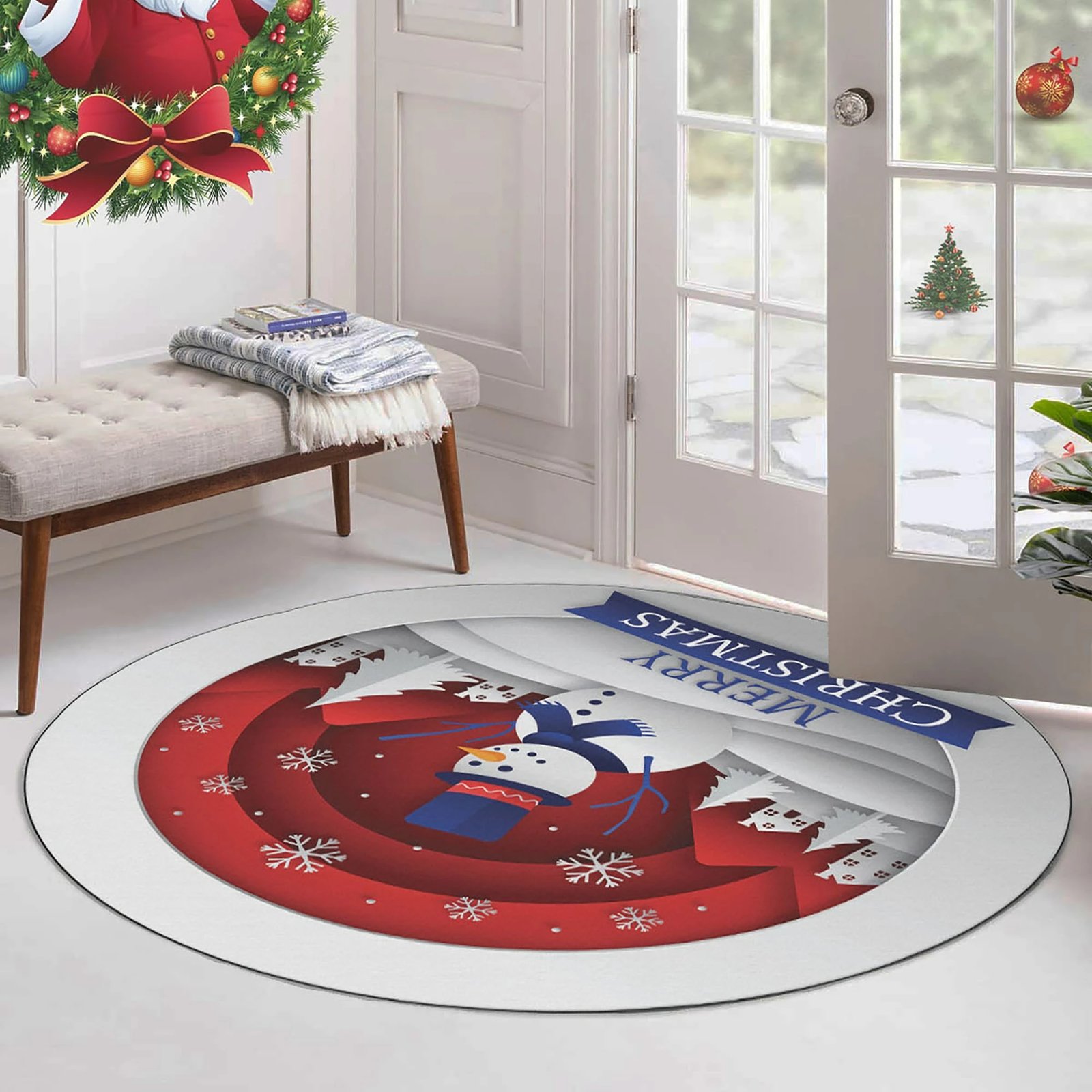 Qilim i rrumbullakët, shumëngjyrësh, Conceptum Hypnose, Woopamuk446, 80 cm