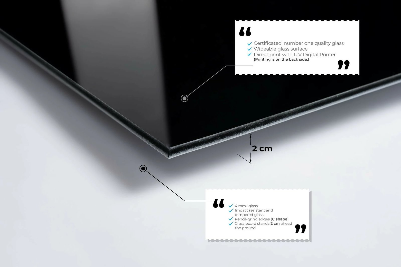 Pikturë dekorative prej xhami të temperuar, Banksy, shumëngjyrëshe, 30x45cm