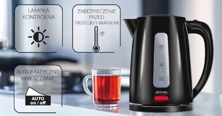 Vluese uji MPM MCZ-112, 1.7L, 2200W, e zezë 
