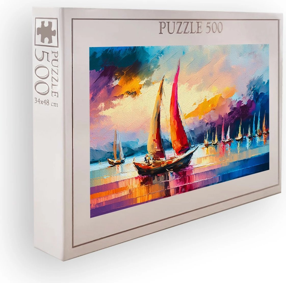 Puzzle 500 copë, Evila Originals, PZL_0113_500, shumëngjyrësh