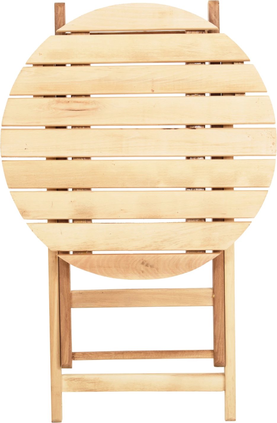 Tavolinë e rrumbullakët për drejtorë, LIMNOS FH5653.02, dru ahu, Φ60Χ76H cm