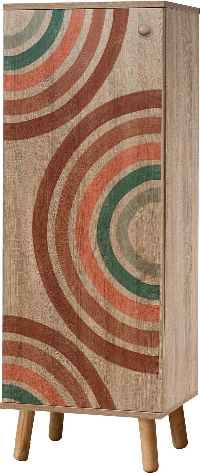 Dollap këpucësh Skye Decor, ngjyrë sonomo, Vegas - S 935