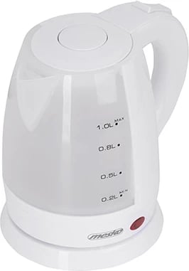 Çajnik elektrik, Adler, MS1276, 1.0 L, 1350-1600W, plastikë, bardhë