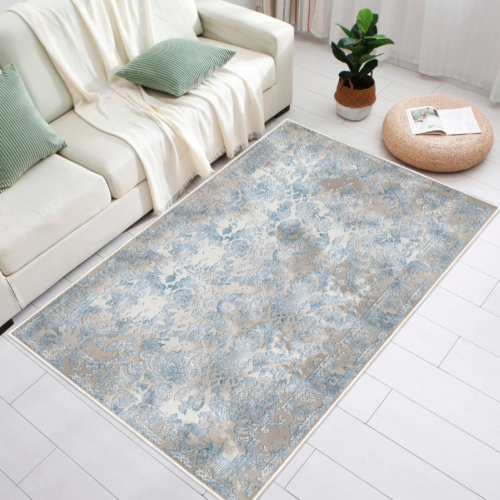 Qilim (60x100cm), Conceptum Hypnose, Eexfab797, blu-gri