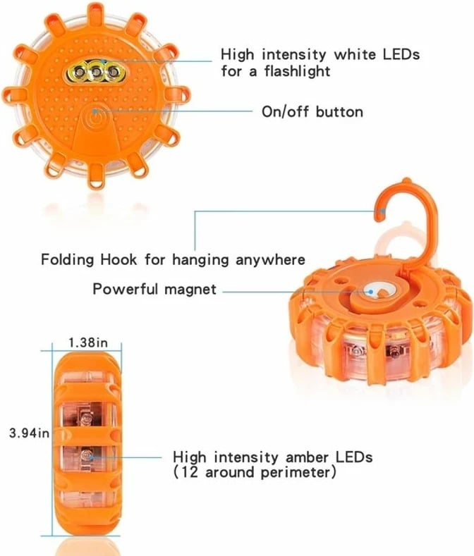 Lampa Sinjalizuese Magnetike Hb-328