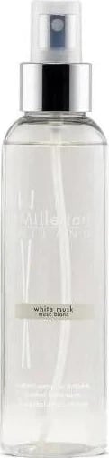 Sprej për dhomë Millefiori Milano White Musk, 150 ml, i bardhë