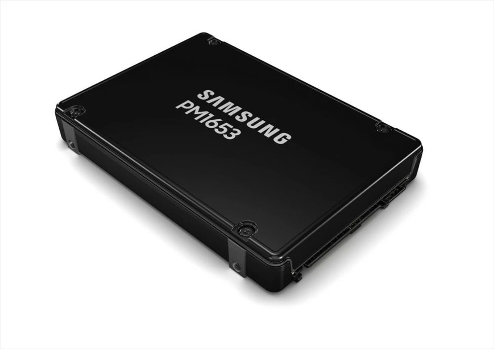 SSD Samsung PM1653 15.4TB 2.5" SAS 24Gbit/s i zi