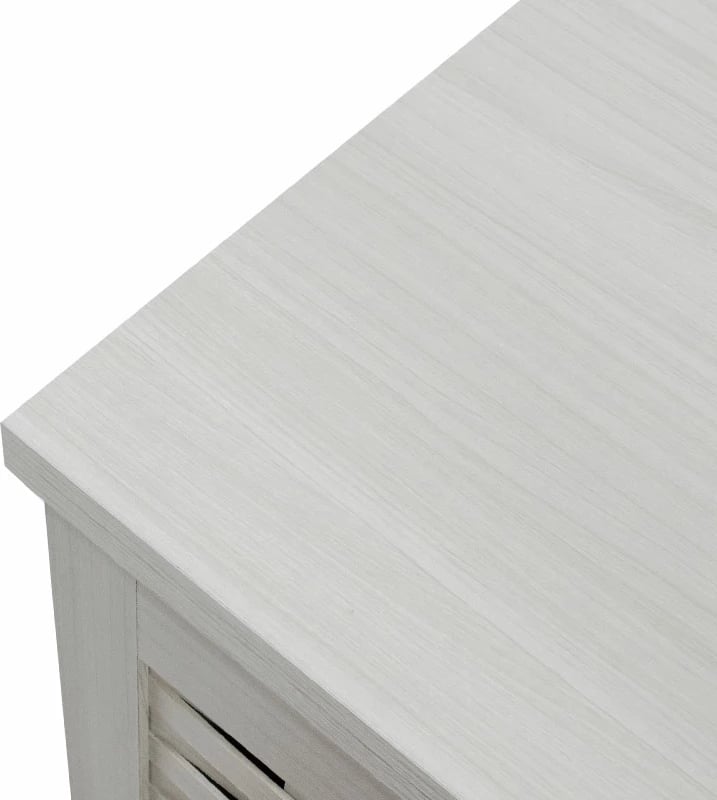 Dollap këpucësh MANTAM 12 palë, bardhë-gri, 78x40x92 cm