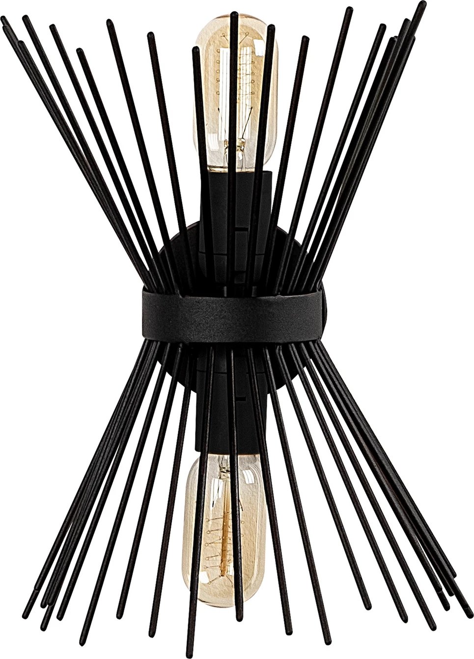 Llambë muri Opviq, Kirpi - 3091, e zezë, dizajn modern industrial Llambë muri Opviq, Kirpi - 3091, e zezë, dizajn modern industrial