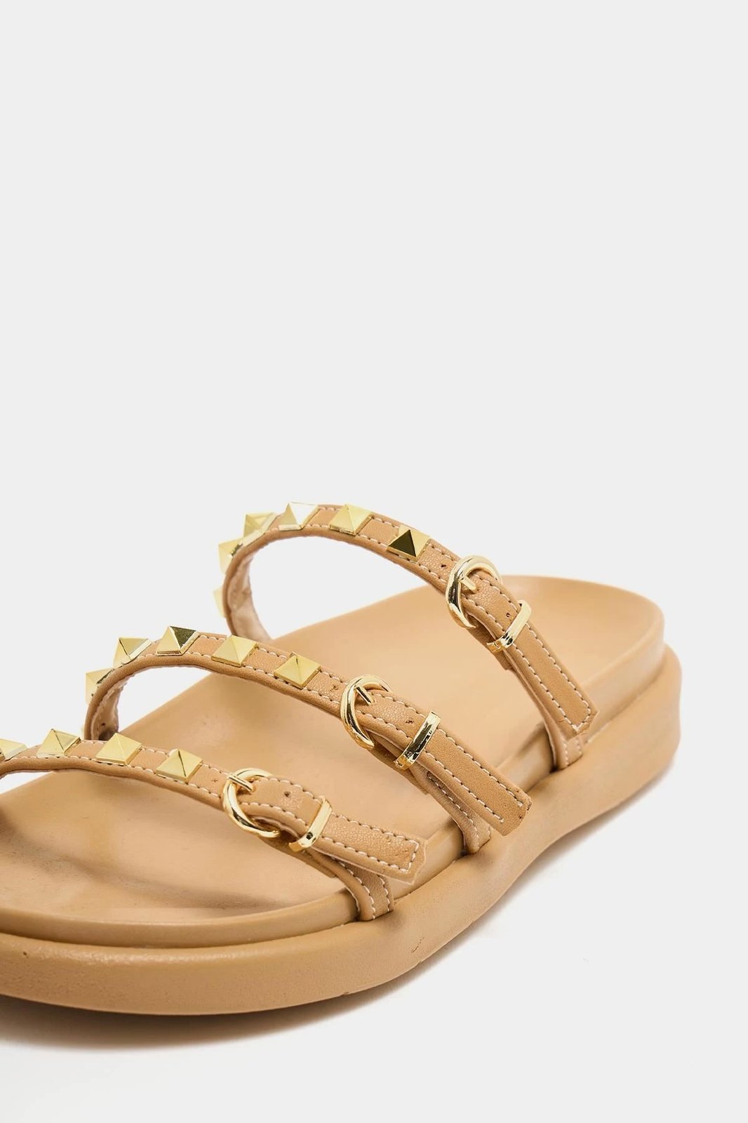 Pantofla për gra, ngjyrë mink, Jumeon, MK1340125YR20-003