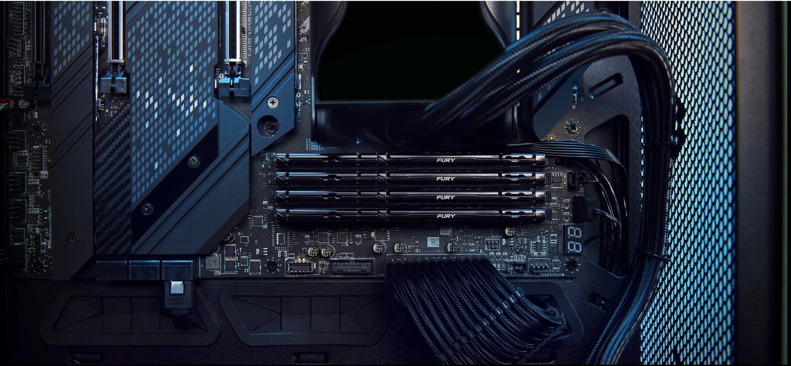 RAM Memorje Kingston FURY Beast 16GB 6000MT/s DDR5 CL30 DIMM, e zezë