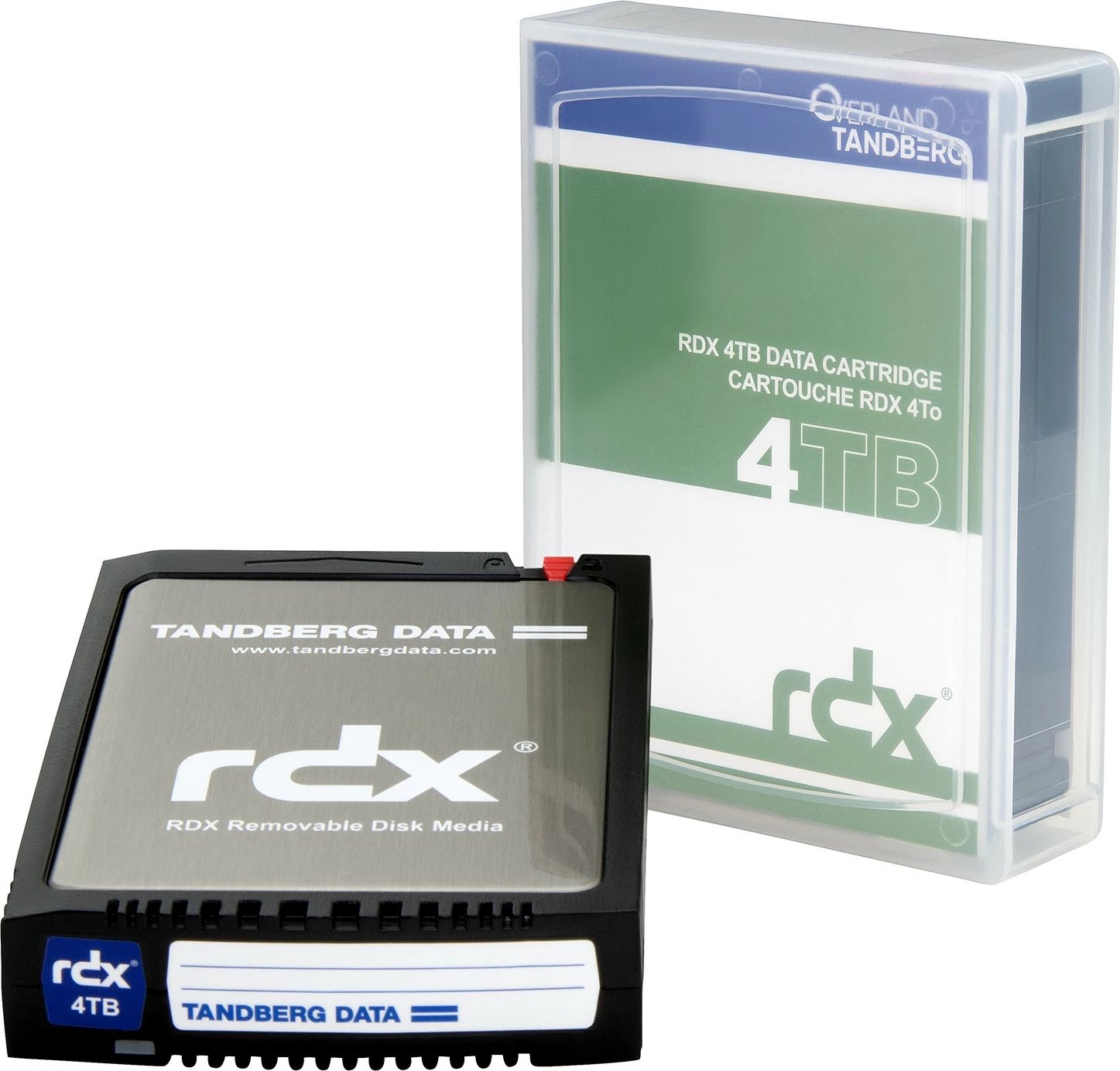 Kasetë RDX Tandberg Data O-T 4TB, e zezë