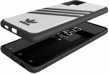 Mbështjellës Adidas OR Molded Case për Samsung Galaxy S20 G985, bardhë-zi Mbështjellës Adidas OR Molded Case për Samsung Galaxy S20 G985, bardhë-zi