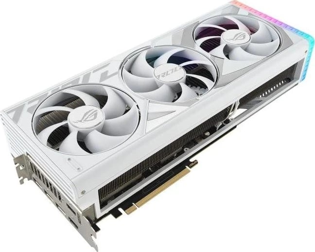 Kartelë grafike ASUS GeForce RTX 4080 SUPER ROG STRIX OC WHITE 16GB DLSS 3 Kartelë grafike ASUS GeForce RTX 4080 SUPER ROG STRIX OC WHITE 16GB DLSS 3