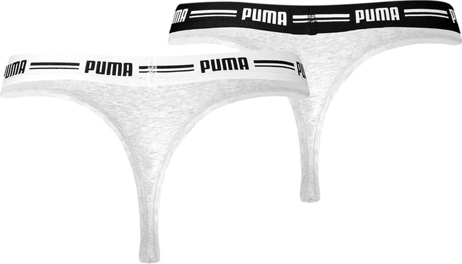 Të brendshme string për femra Puma, gri