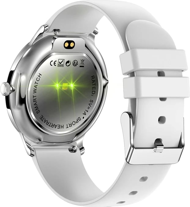 Smartwatch Colmi V89 1.43" AMOLED 466×466 thirrje Bluetooth IP67 Android/iOS argjendtë