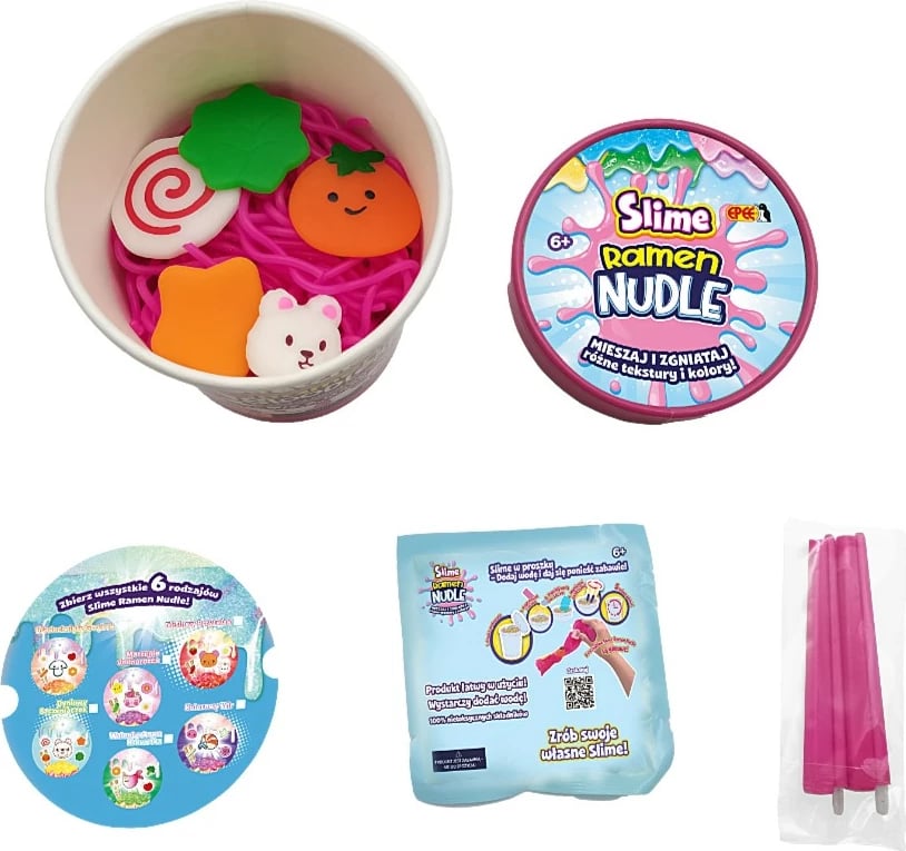 Set lodër Slime Ramen Noodle Epee EP60336/03388, shumëngjyrësh