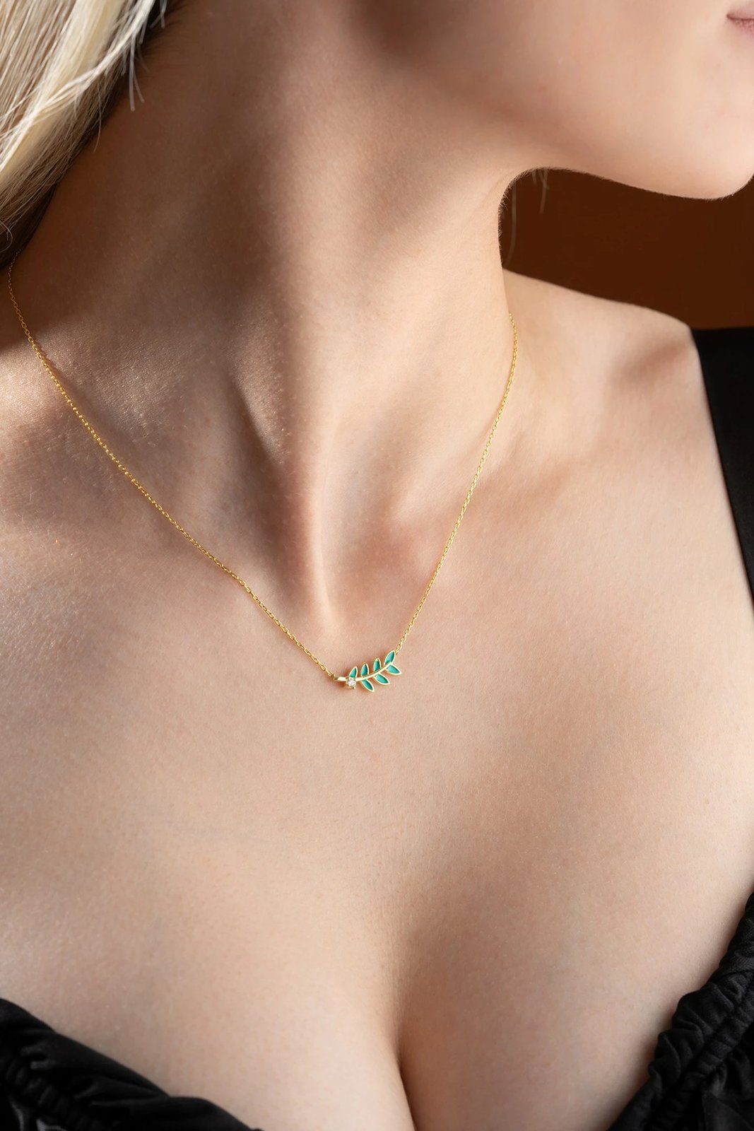 Qafore argjendi, ngjyrë ari dhe e gjelbër, Jumeon, NRZ99640