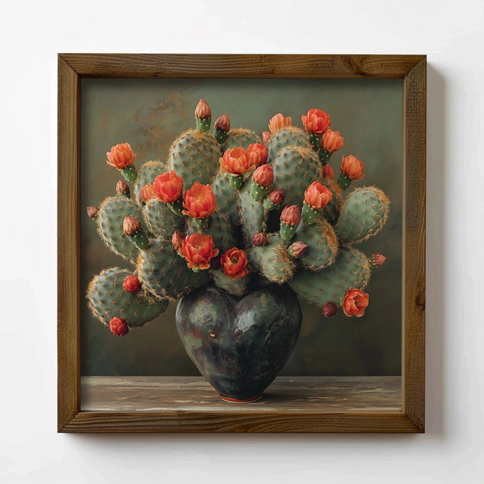 Pikturë dekorative me kornizë MDF, Wallity, shumëngjyrëshe, AI062