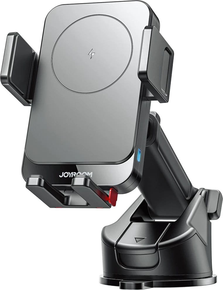 Mbajtës makine Joyroom JR-ZS241S me karikim wireless, për panel, i zi