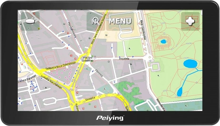 GPS navigacion Peiying Alien PY-GPS7014, 7 inç, 8 GB, Harta Evropa, i zi