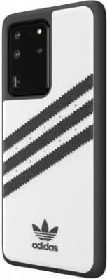 Mbështjellës Adidas OR Molded Case për Samsung Galaxy S20 Ultra, Bardhë e Zi