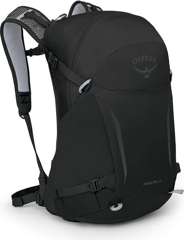 Çantë shpine Osprey Hikelite 26, 26 L, e zezë