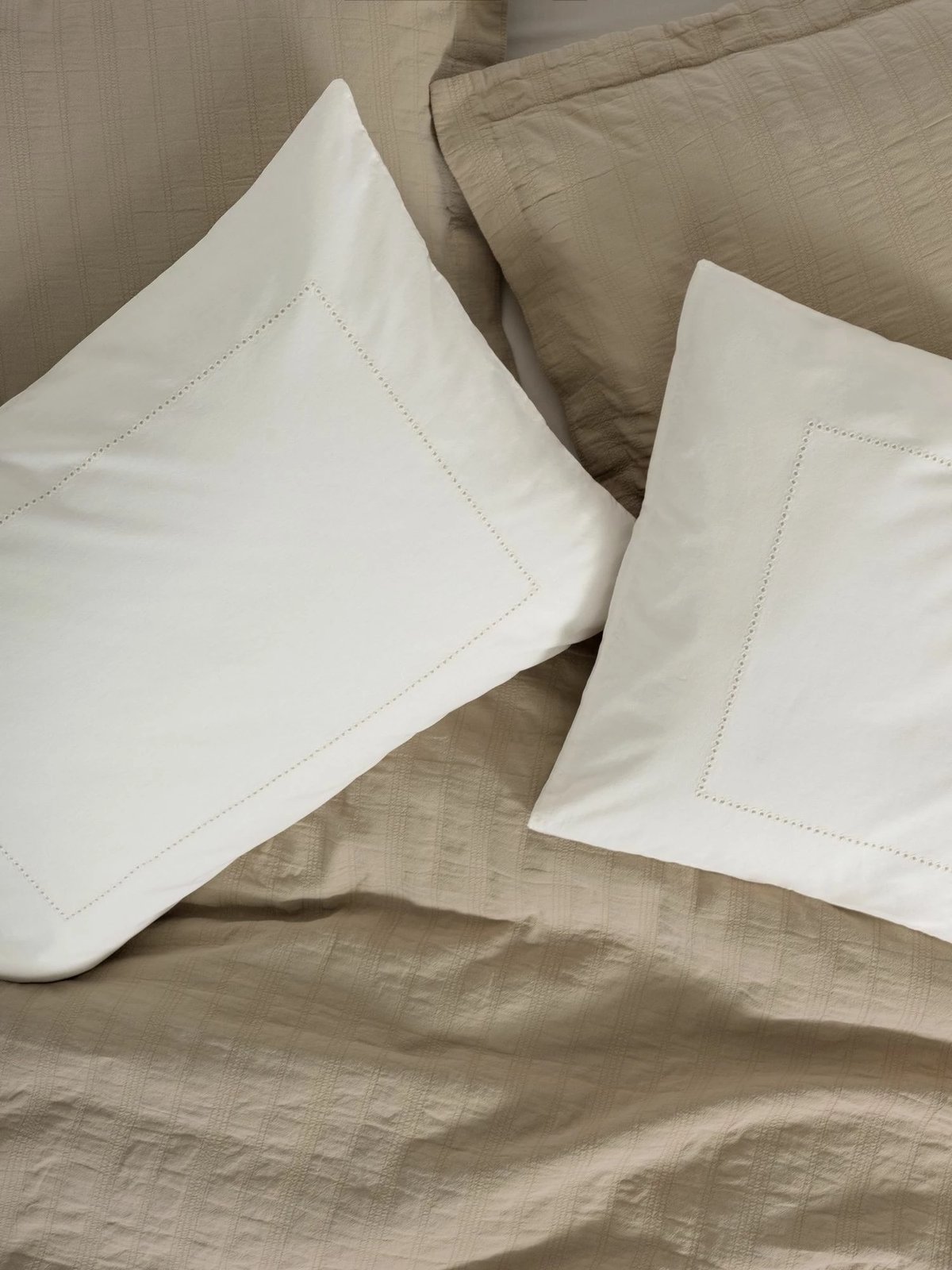 Set piké dopio, Vilo, ngjyrë bezhë