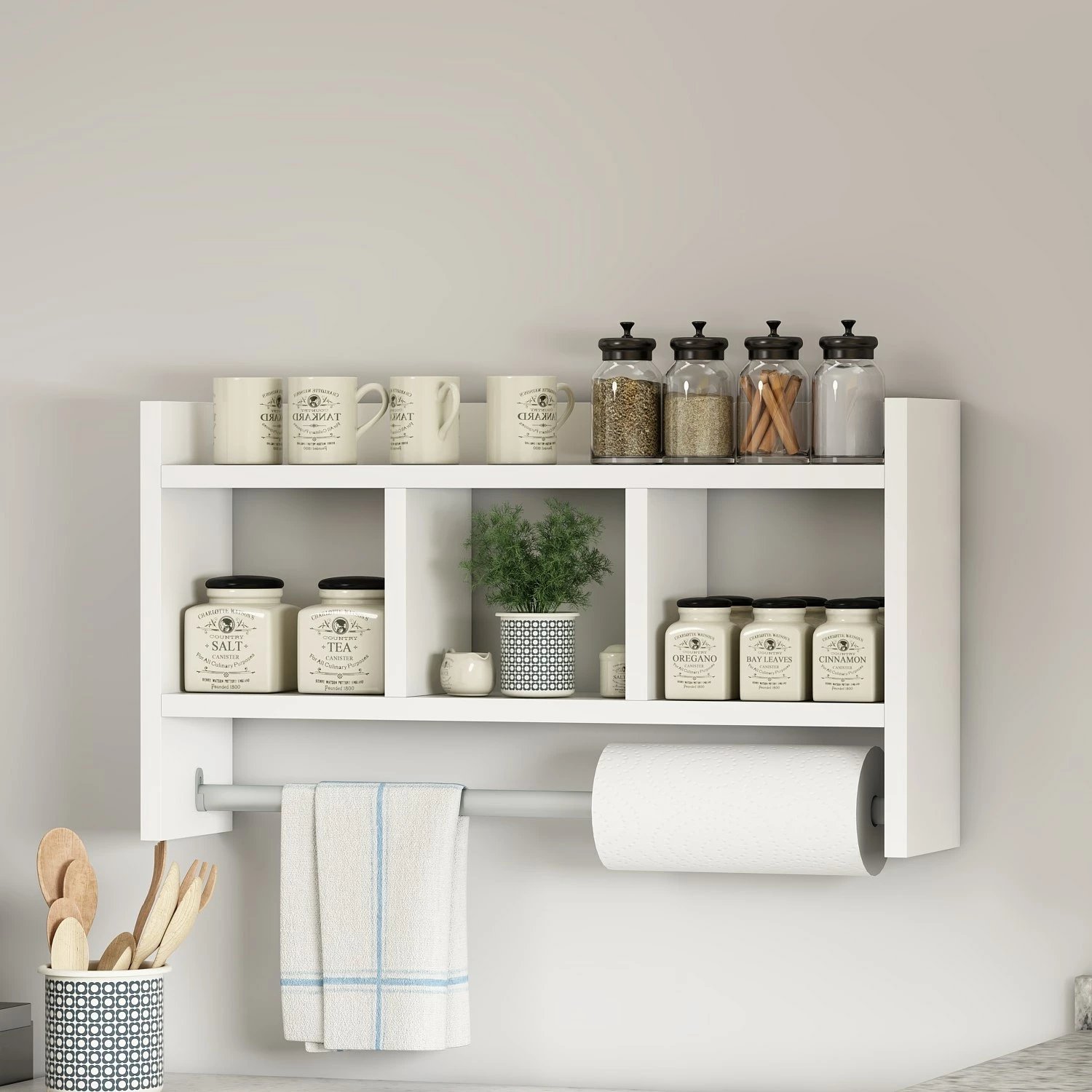 Raft muri Hanah Home, Asya, i bardhë