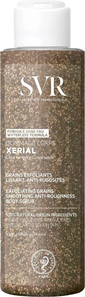 Peeling për trup SVR Xerial Body Scrub Smoothing Body Peeling për femra, 100g