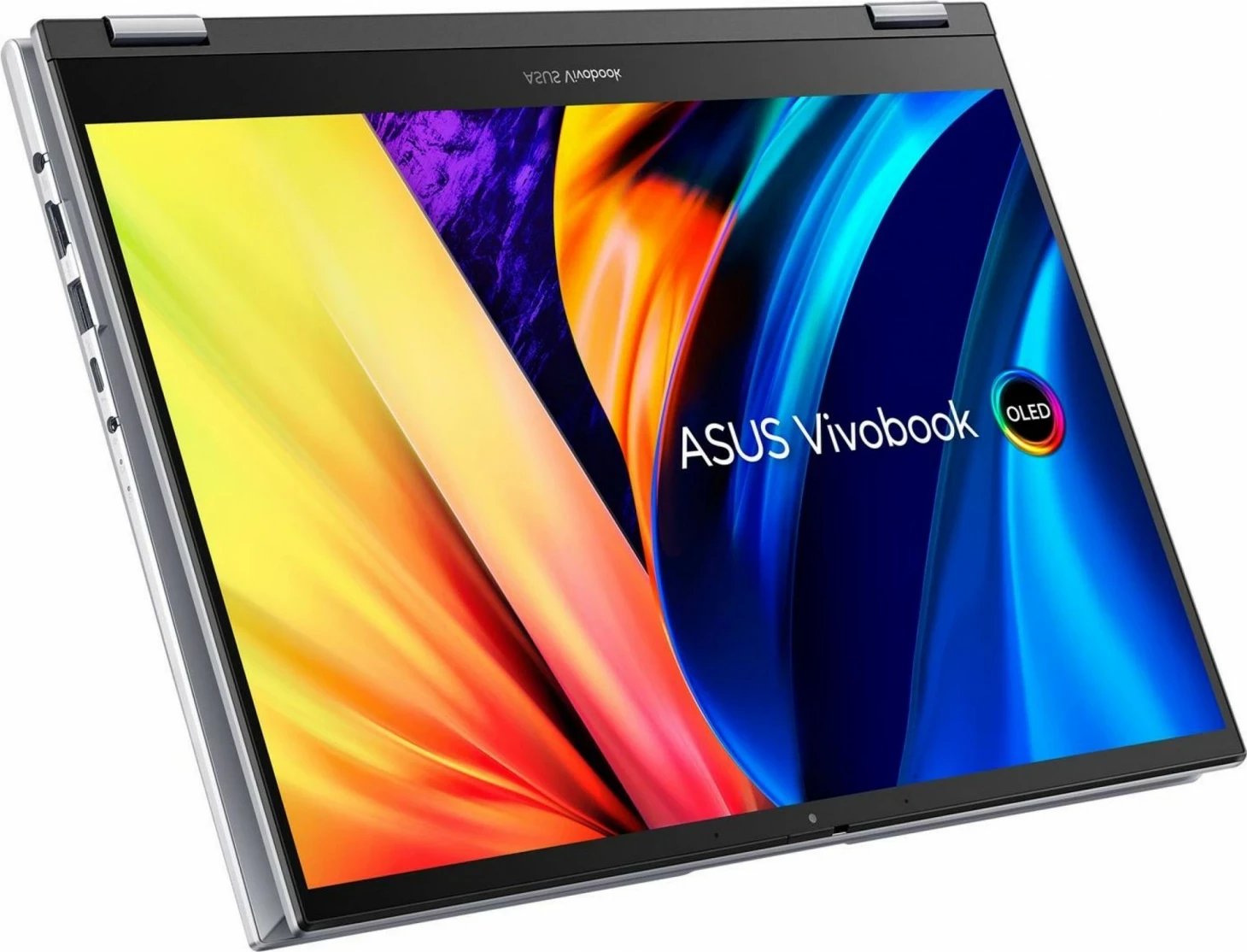 Laptop Asus VivoBook S 14 Flip OLED TP3402VA-KN346W, i5-1335U, 16GB RAM, 1TB SSD, 14" 2.8K, Argjendtë