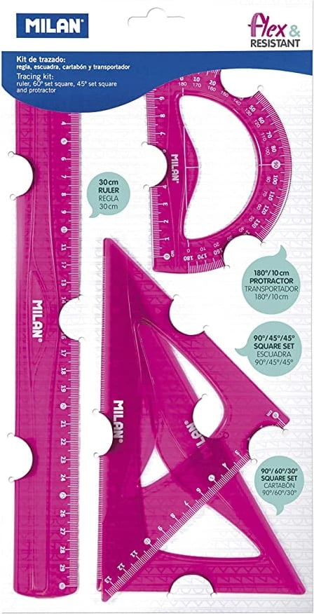 MILAN VIZORE SET 30CM PINK 359801P 1/24