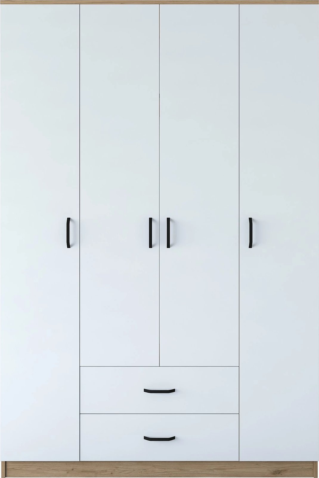 Dollap Hanah Home, ngjyrë arr dhe e bardhë, BA112 - 2331