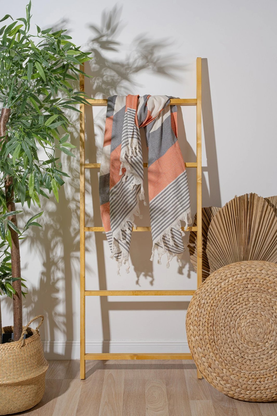 Peshqir plazhi Fouta, shumëngjyrësh, Mijolnir, P46, 100x180cm